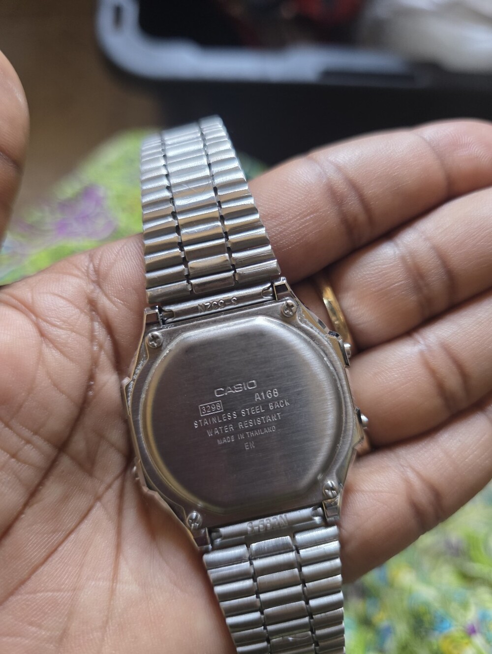 Casio Illuminator Stainless Steel Unisex Digital Watch - Silver - Picture 7 of 7